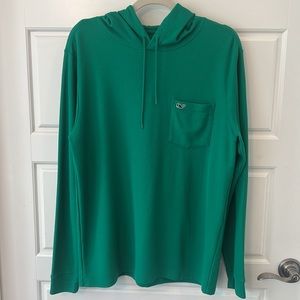 Vineyard Vines Men’s Long Sleeve 100% Pima Cotton, Drawstring Hoodie, Small